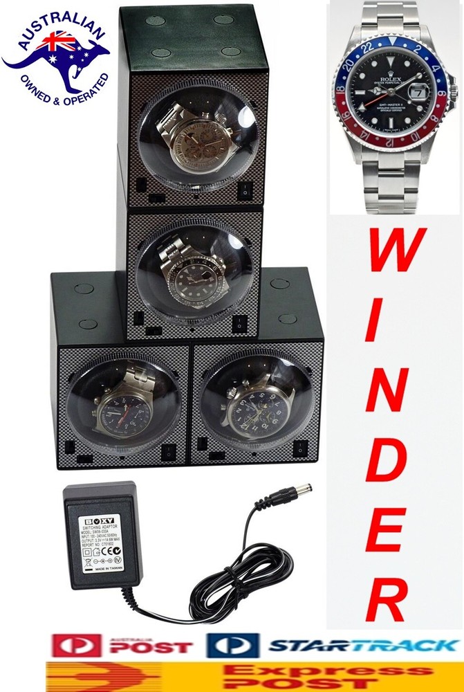 Genuine"Boxy" Brand Quad Brick Automatic Watch Winder System  - 4B