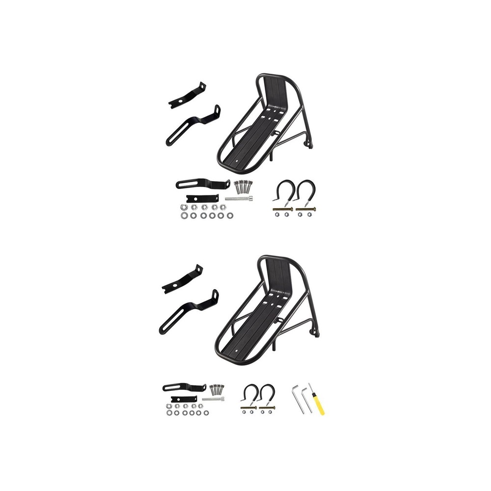 Bike Front Carrier Rack Bicycle Front Rack Bicycle Fork Mount Support Cargo
