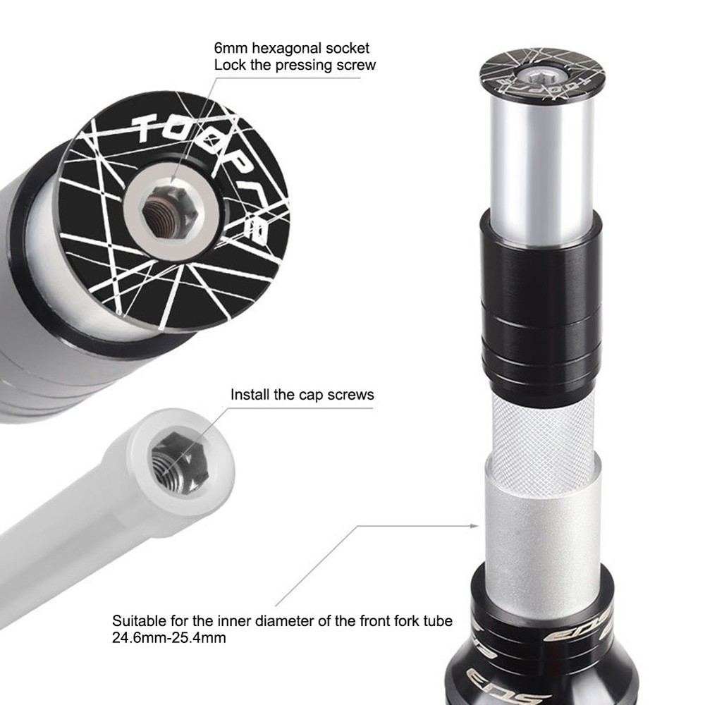 Quality Stem Extender Bike Accessories Adapter Bicycle Fork Stem Extension