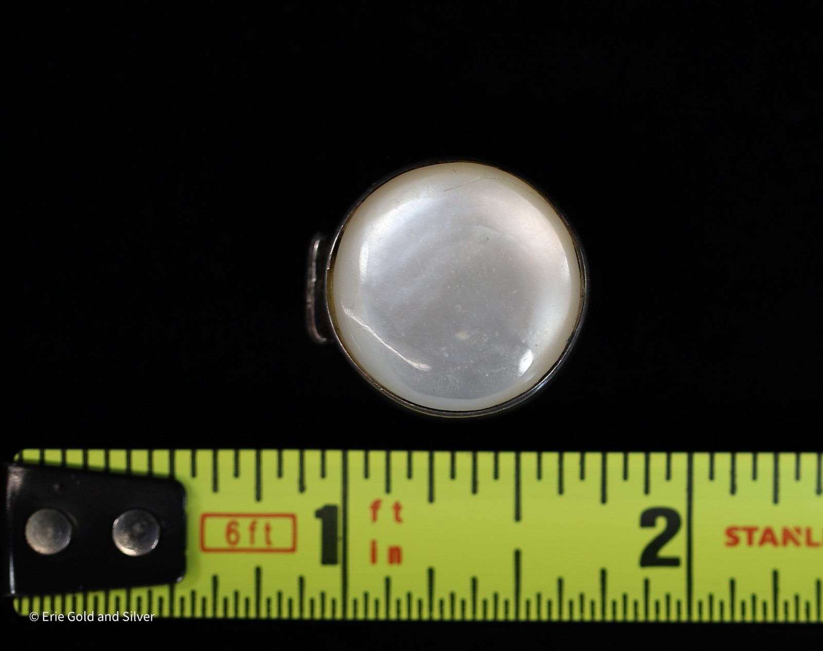 Martin Gerald & Sid Adler Sterling Silver MOP Pill Trinket Box