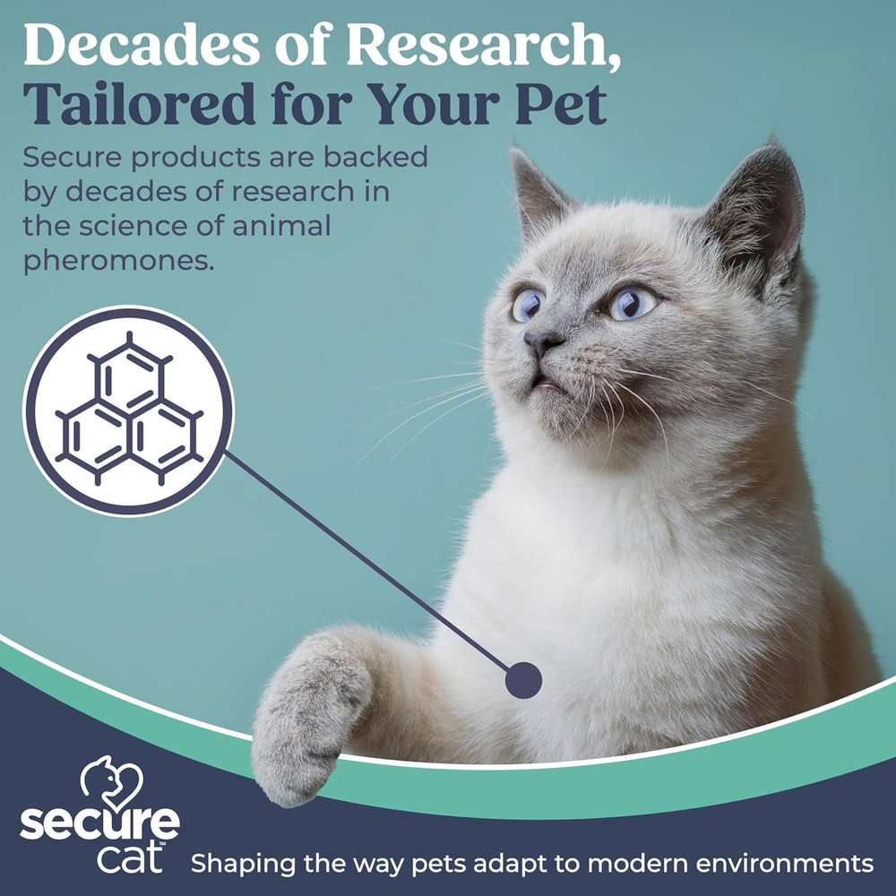 Securecat Calming Diffuser for Supporting Calm and Well-Being to Help Relieve An