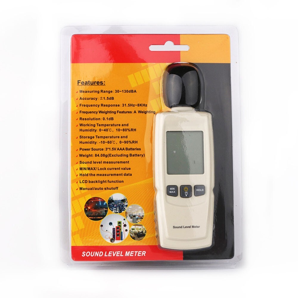 Decibel Meter Digital Sound Level Meter Sound Meter Db Meter Data Logger Measure