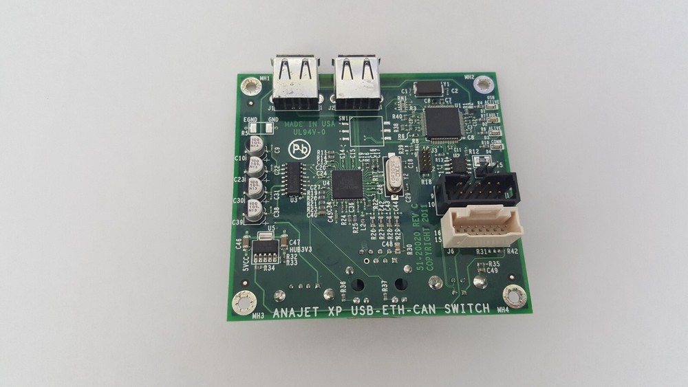Anajet Mp5i Printer USB ETH CAN Board Switch Controller DTG Tested Good