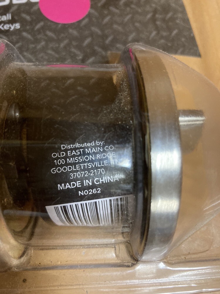 PRO ESSENTIALS Stainless Steel Deadbolt Lock