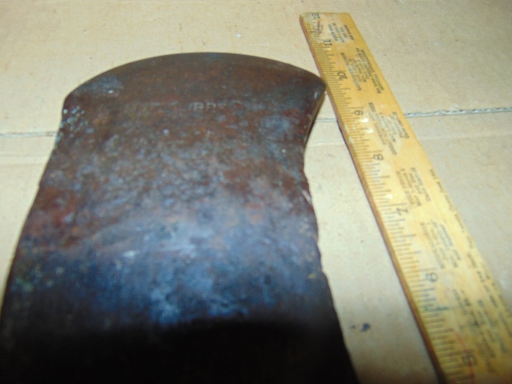Very Old Double Edged Axe Head "Knot Klipper"