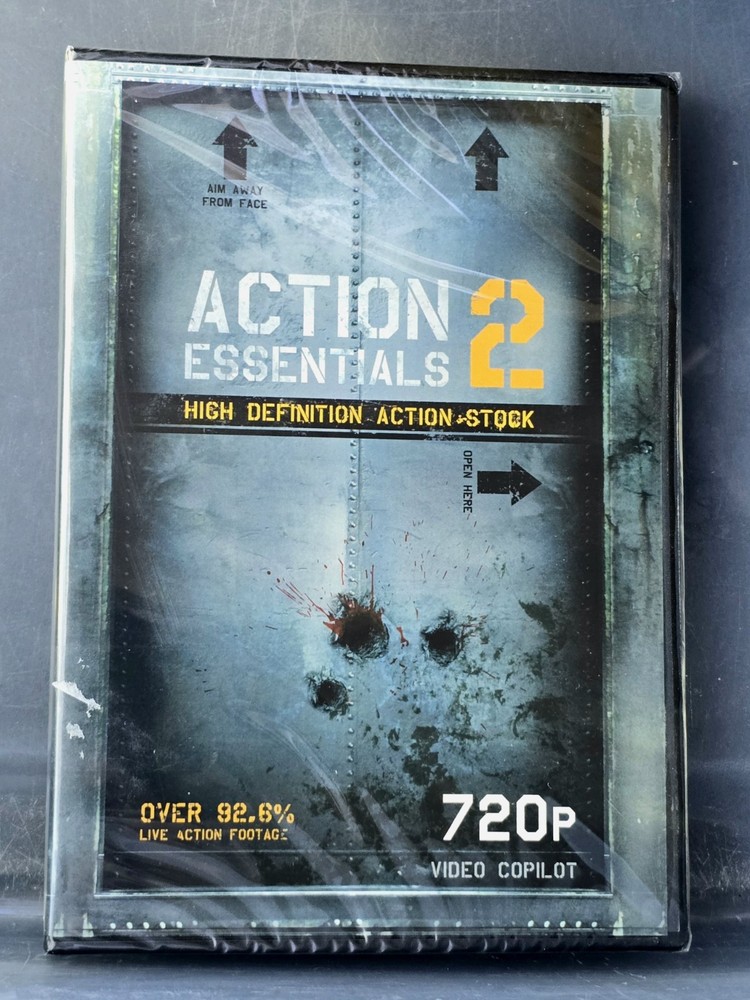 Action Essentials 2 DVD ROM High Definition Action Stock Visual Effects