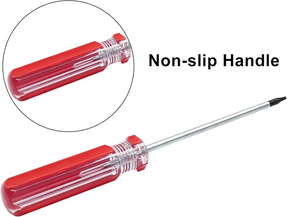 Durable T5 Torx Screwdriver with 75mm Magnetic Tip for Precision Electronics ...