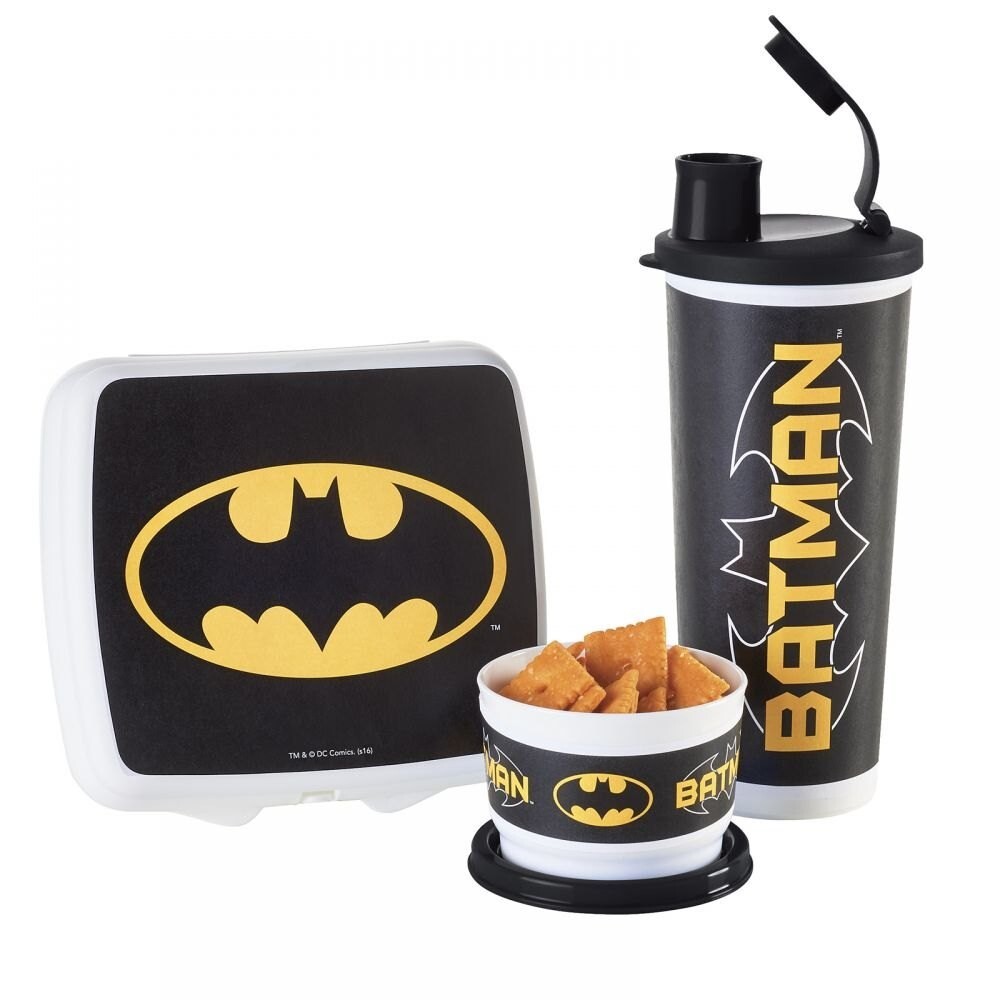 Tupperware - Batman Lunch Set.