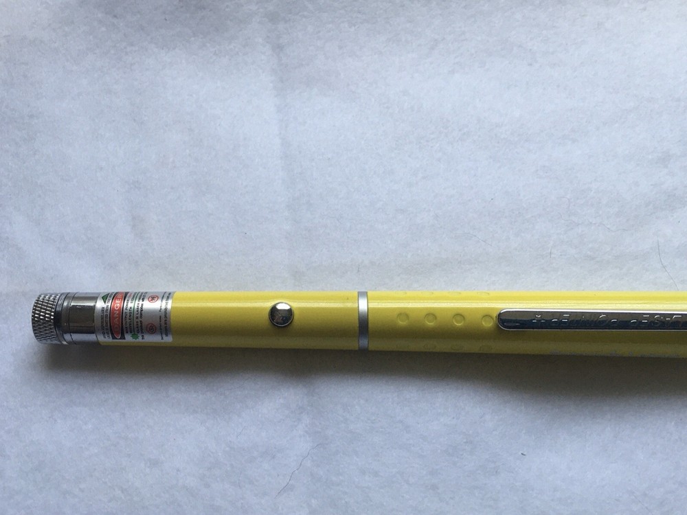 Renegade Lasers Yellow Pocket Laser