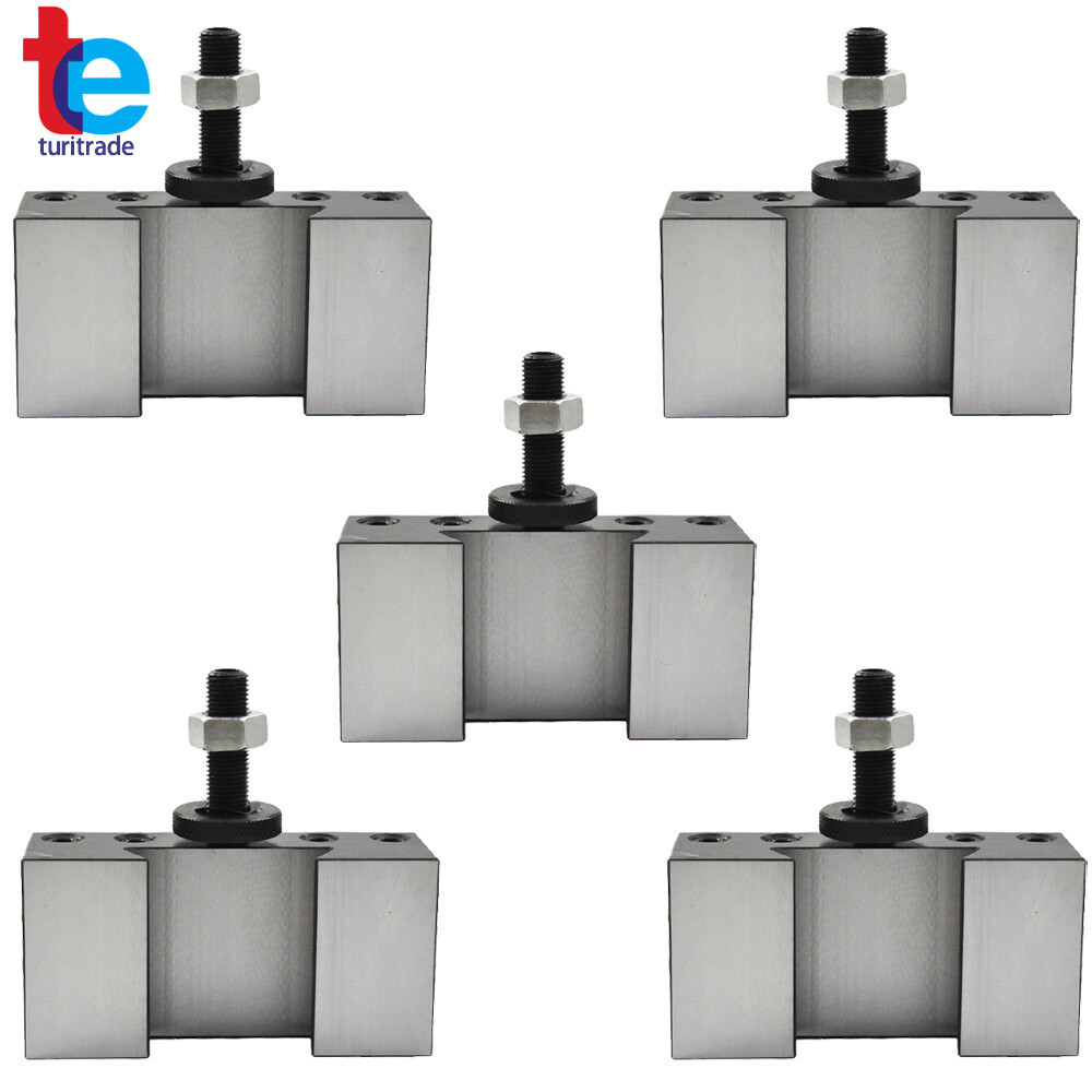 5× CXA #2 250-302 QUICK CHANGE TURNING FACING & BORING TOOL POST HOLDER New