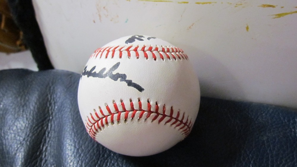 Tom Trebelhorn signed baseball JSA Certified