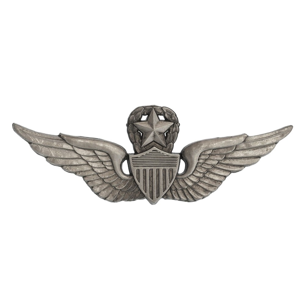 U.S. Army Aviator Master Silver-Ox Badge Full Size (each)