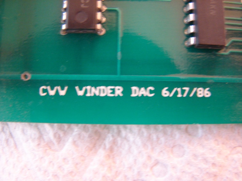 CWW Winder Dac Board