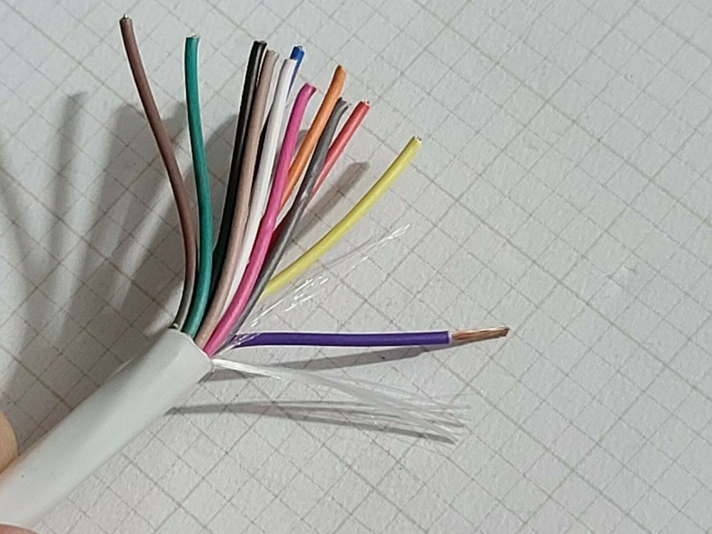 Lake Cable P2212C 22/12C Plenum Control/Communications Cable CMP White /50ft