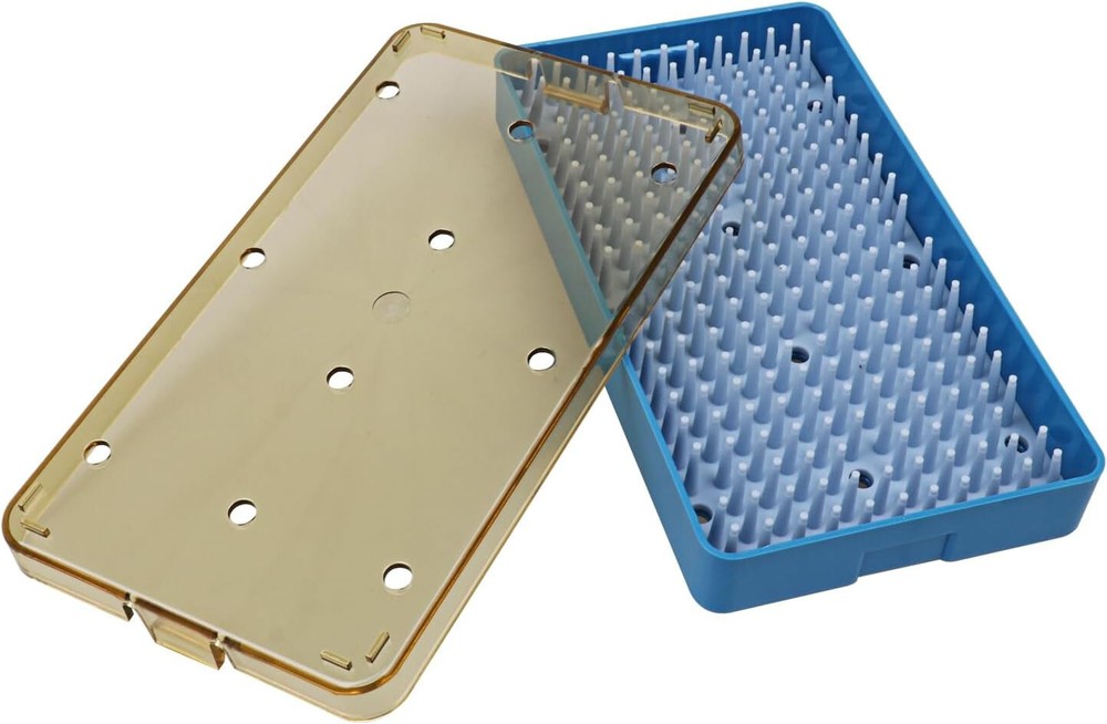 Single Layer Autoclavable Instruments Storage Box Instruments Sterilization Tray