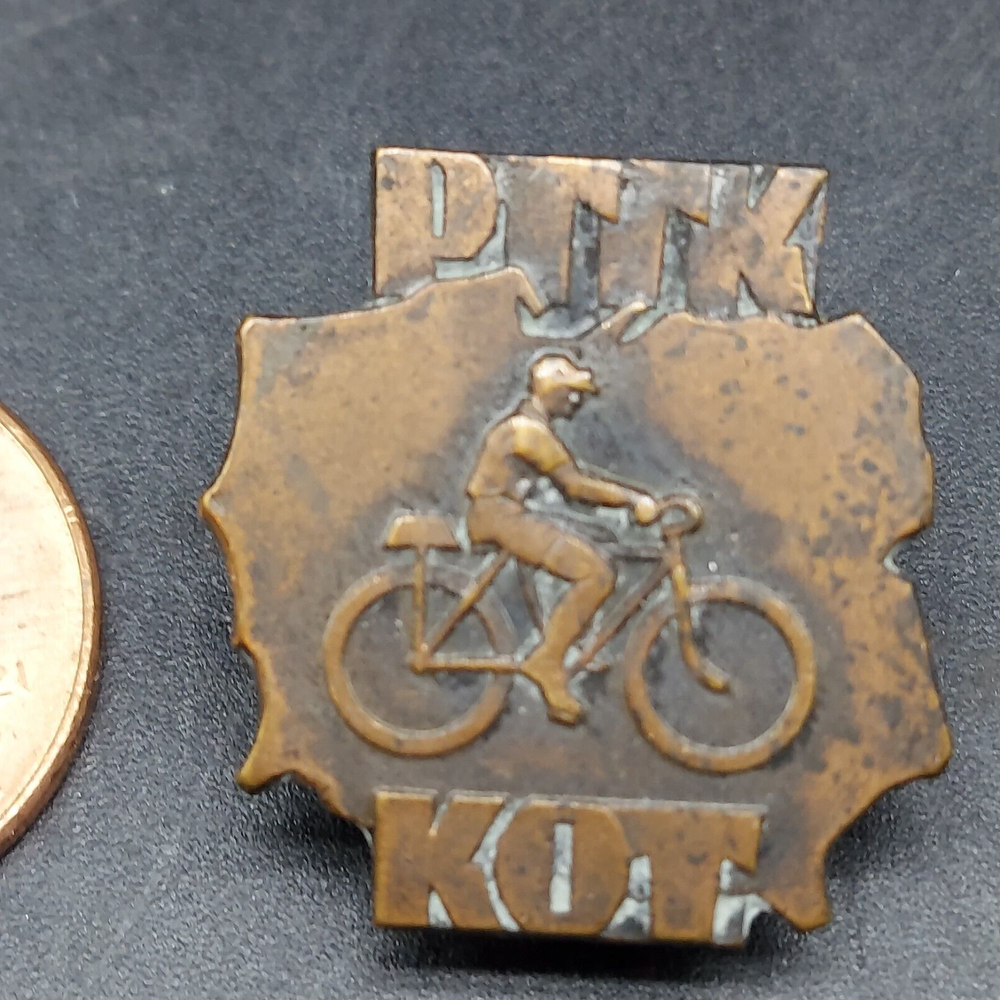 PTTL PAK Polish cycling Pin back