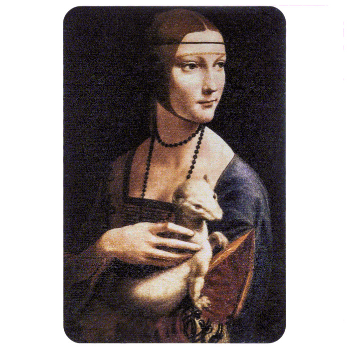 Needlework Holder "Lady with an Ermine"