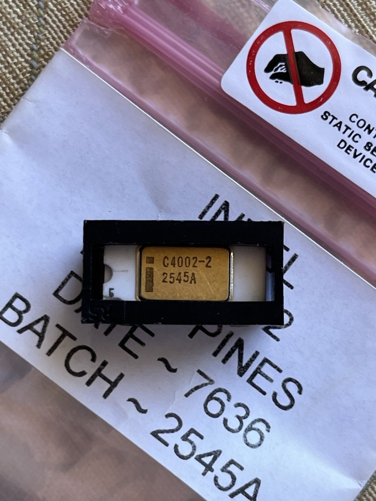 B) INTEL C4002-2 ~ MINT CONDITION ~ BEST ON EBAY ~ TIMEWARP ORIGINAL CONDITION