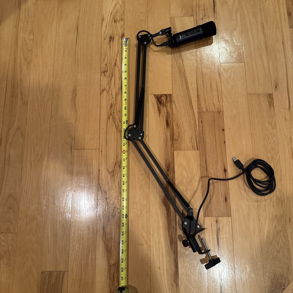 USB Microphone With Boom Arm For Gaming