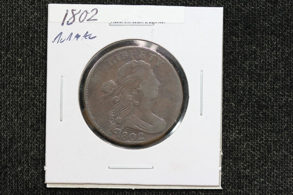 1802 Draped Bust Large Cent 50KY