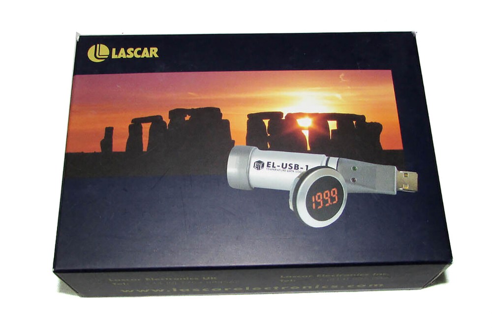 Lascar Probe USB Data Logger with LCD Display | EL-USB-TP-LCD Temperature New
