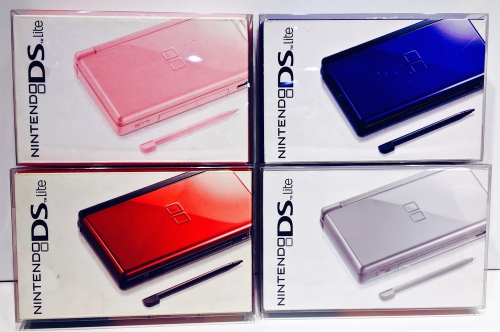 1 Box Protector For NINTENDO DS LITE Original Console Box. NTSC Display Case