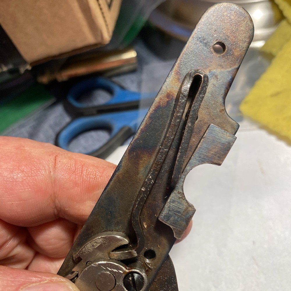 CVA Lock (full size) From Hawken Muzzleloader W Bolts and Lock Washers.