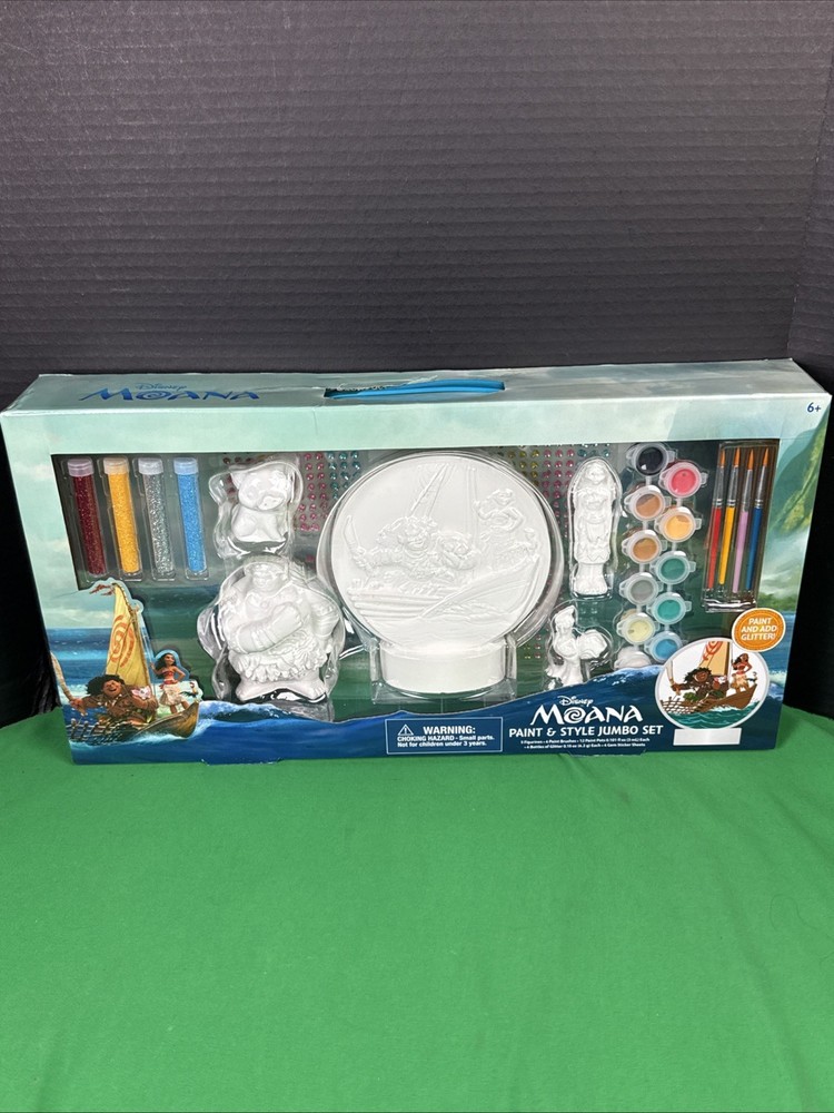 Moana Paint and Style Jumbo Set