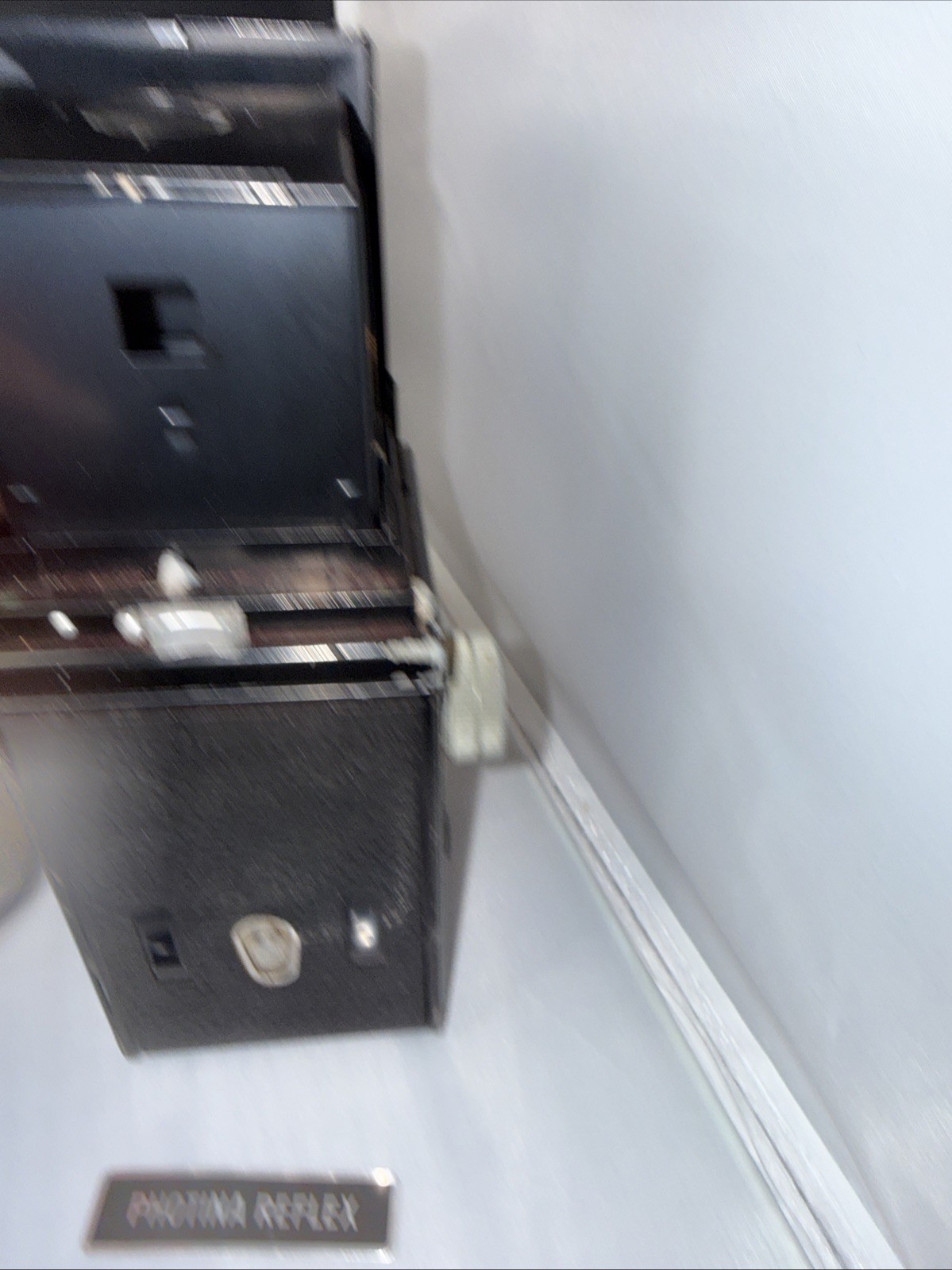 Antique Photina Reflex Camera With Case Untested