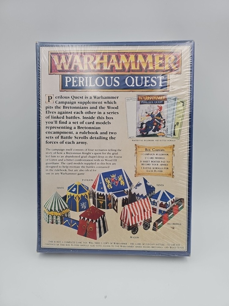 Games Workshop Warhammer Perilous Quest
