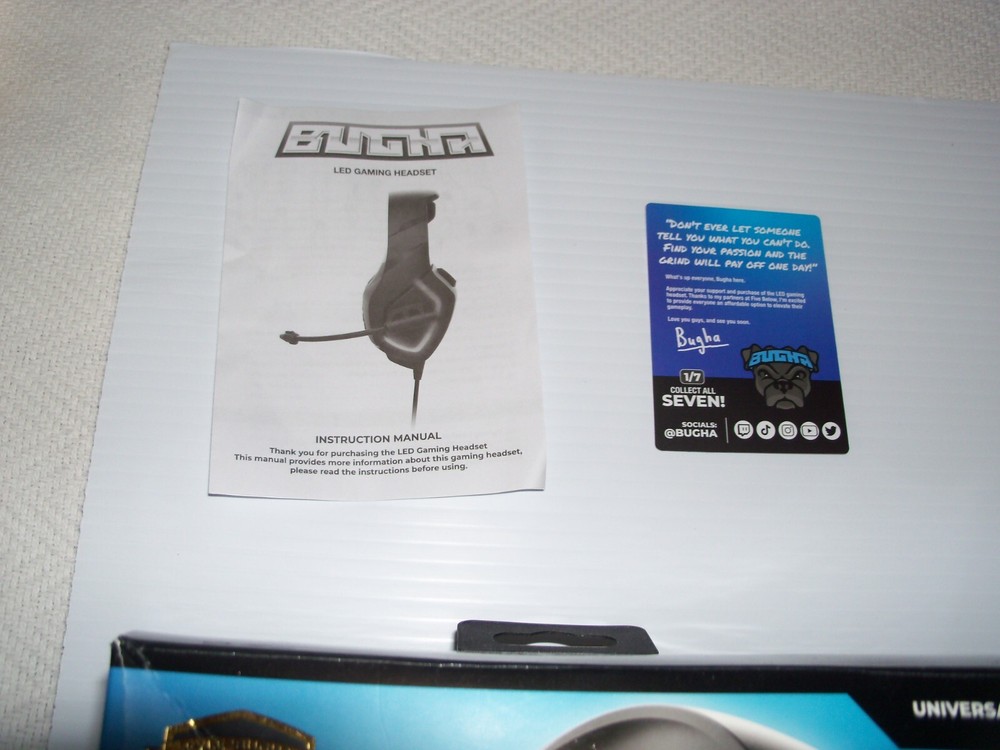 Gaming Headset Bugha LED Gaming Headset