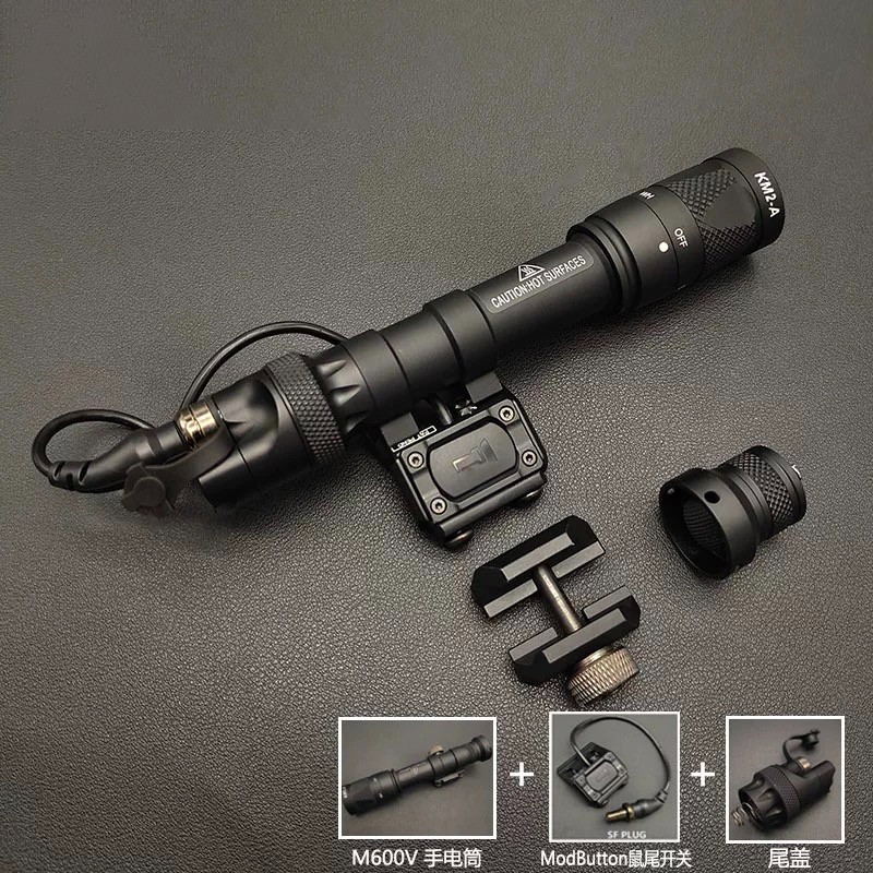 M600V Scout Tactical Light LED Flashlight White Strobe Output Hunting