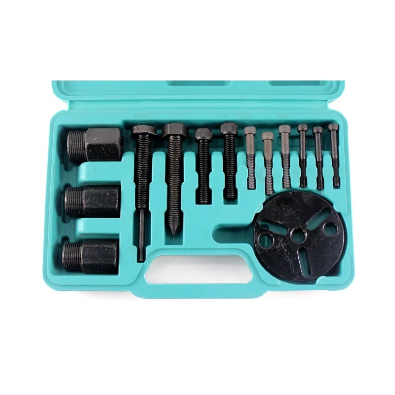 14 Pcs/set Compressor Clutch Puller Installation and Removal Suction Cup Tool