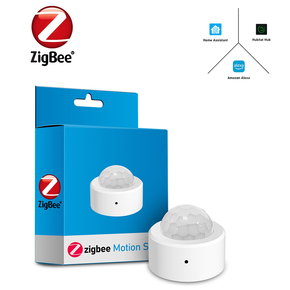 9P Zigbee Wireless Motion Sensor Detector For Alexa Smart Assistant Hubitat USA