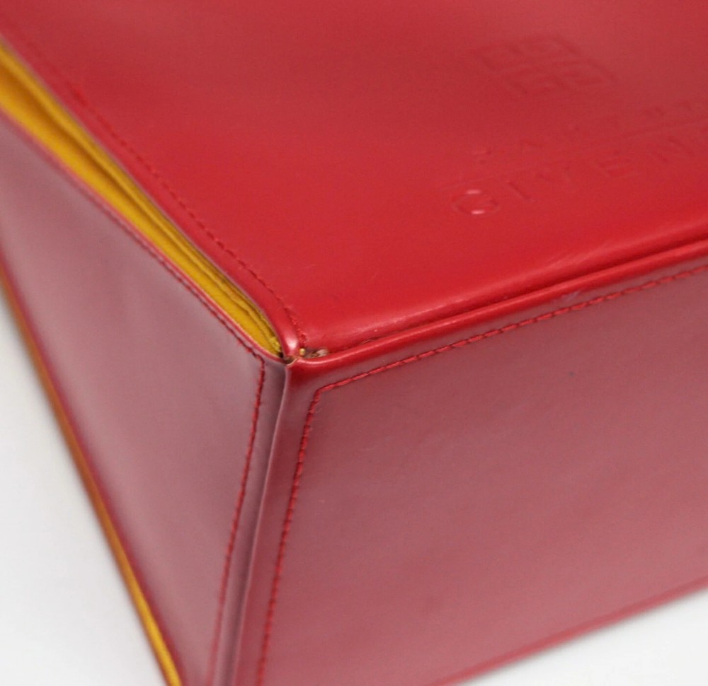 GIVENCHY Vintage Mini Handbag PVC Red 73290