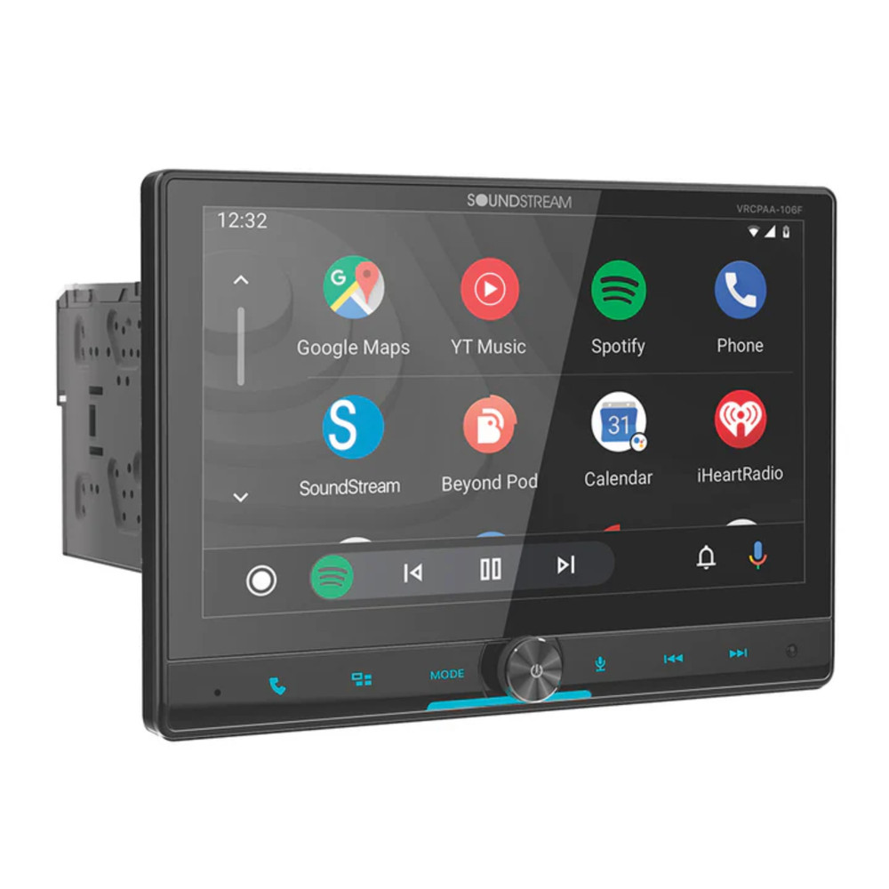 Soundstream 10.6" Touchscreen 2 DIN Multimedia Car Head Unit with Back up Camera