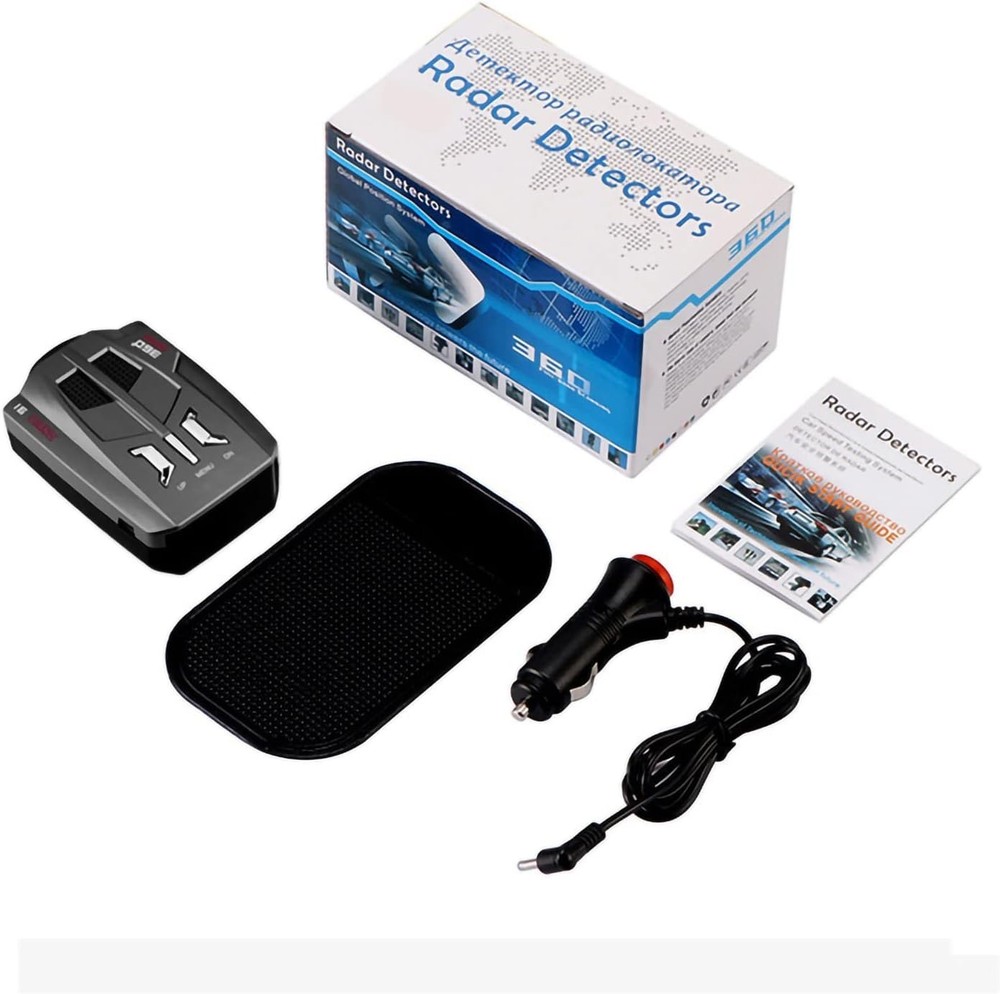 Highway & City Mode Radar Detector - Exceptional Range & Sensitivity for Drivers