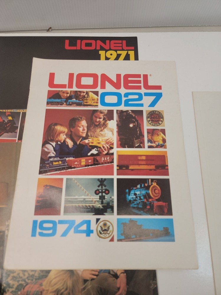 Lionel Train Catalog 1970's Lot