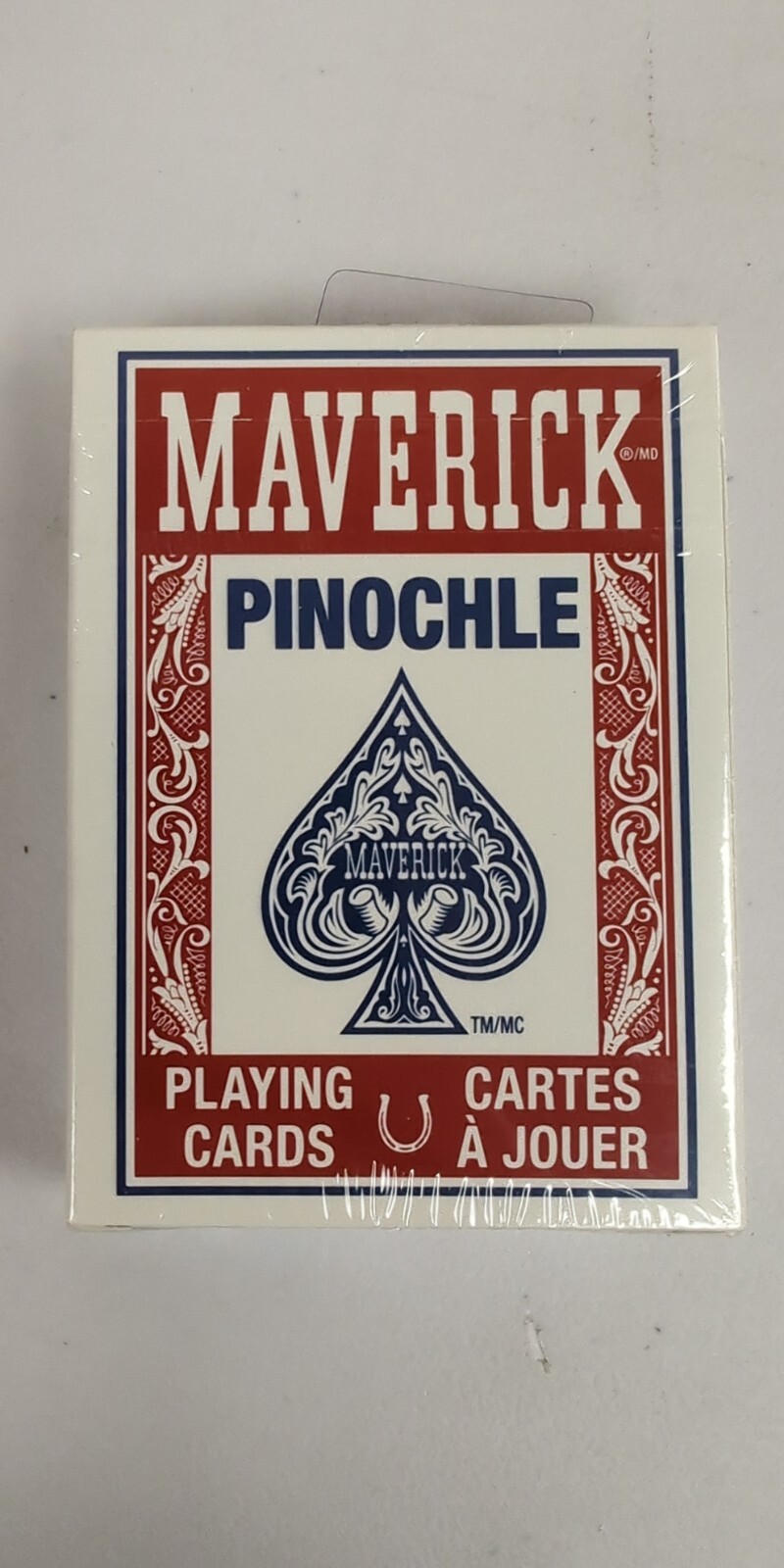 12 Maverick Pinochle Decks (Red & Blue) by US Playing Card Company New Sealed