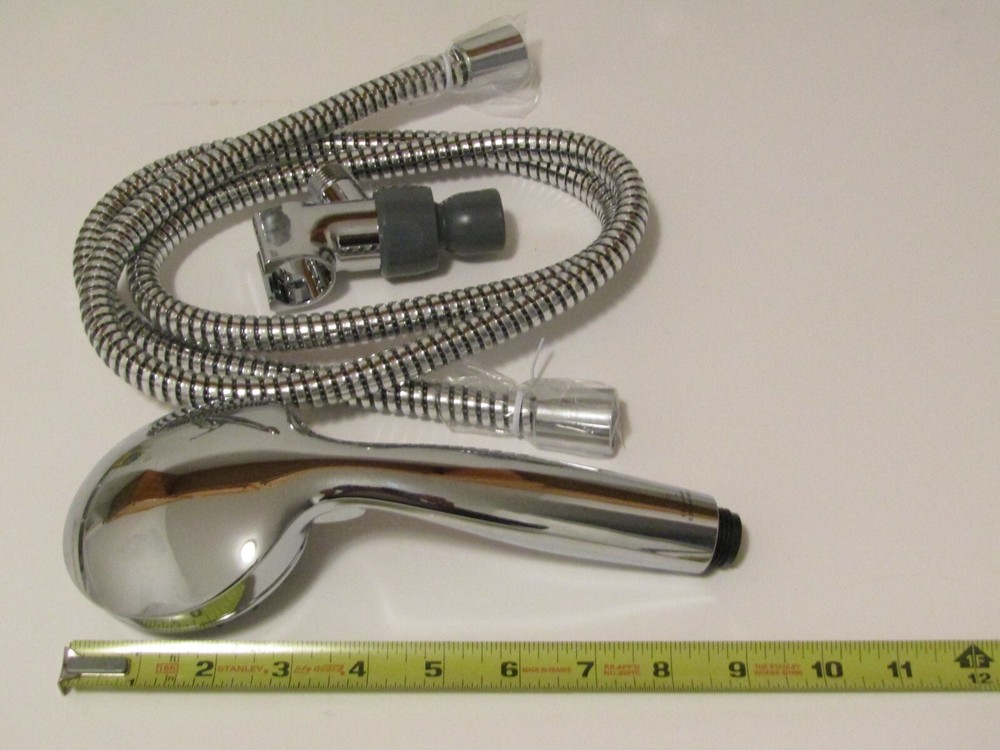 Modified Waterpik High Pressure Shower Head Hand Held 6 Pattern Settings Chrome