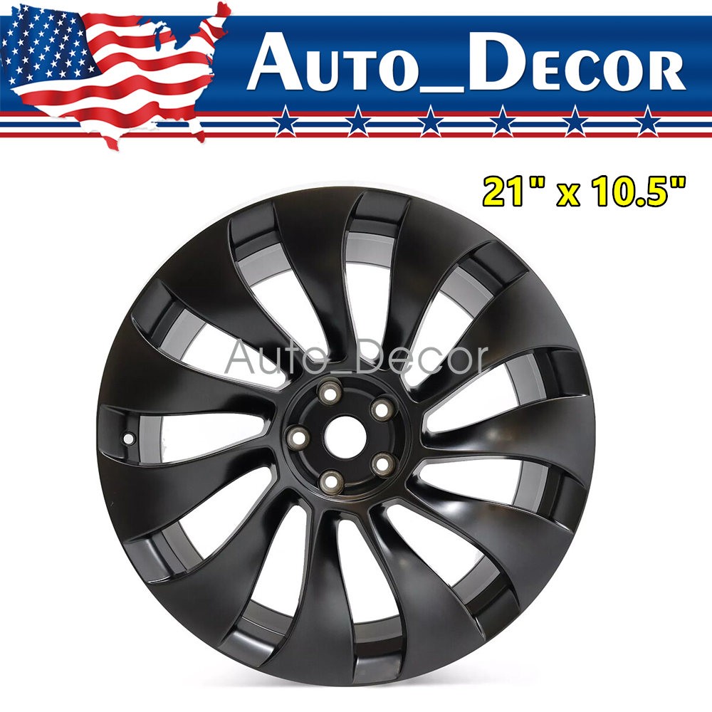 New 21" x 10.5" Rear Replacement Wheel 118822700B for Tesla Model Y 2020-2024
