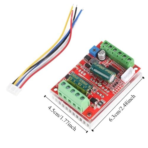 Three-Phase Hall Brushless DC Electric Motor Controller 6-60V PWM Speed Module