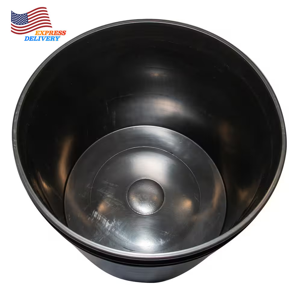 3.5 Gal. Black Pail (10-Pack)