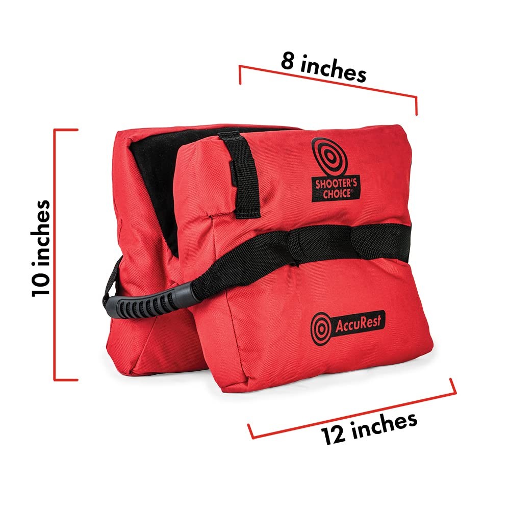 's Choice AccuRest Shooting Bag (Empty), Red