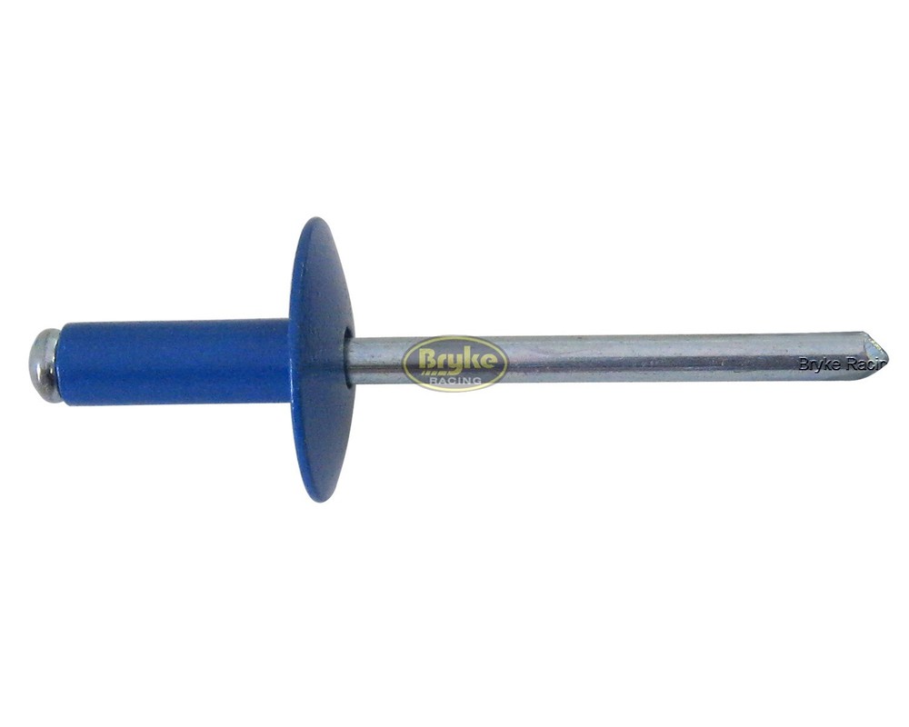 Multi Grip Large Head Chevron Blue Rivets Pop Rivet 250ct 3/16" Multi-Grip IMCA