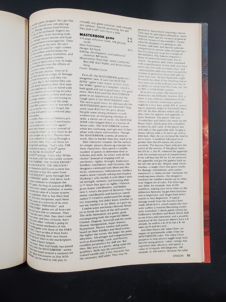 Dragon Magazine #215 March 1995