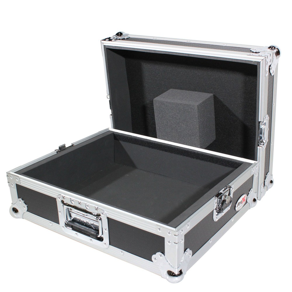 2 PROX Universal Turntable DJ ATA Road Case with Foam