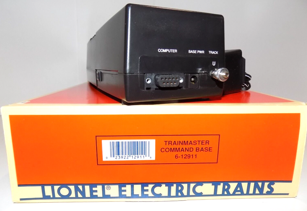Lionel Trains Trainmaster Command Set Cab-1 Remote & Command Base Item 6-12969 E