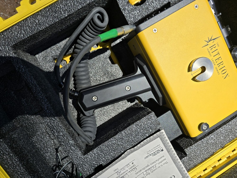 Laser Technologies Criterion 400 Survey Laser Instrument