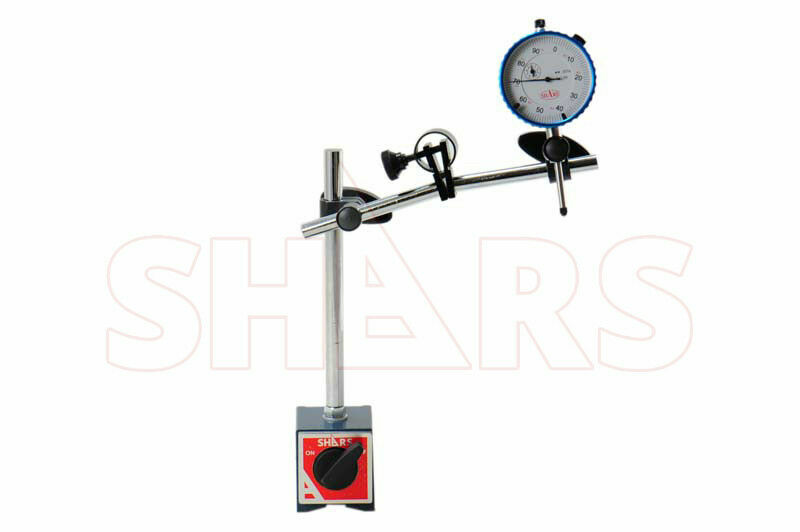 135lbs Magnetic Base Holder with Fine Adjustment For Dial Test Indicator P]